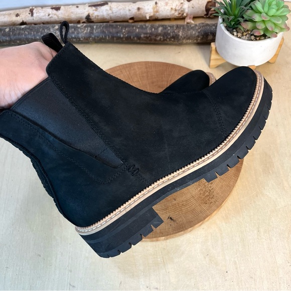 TOMS | Dakota Water Resistant Leather Lugged Chelsea Boots Size 8.5 - Picture 15 of 16